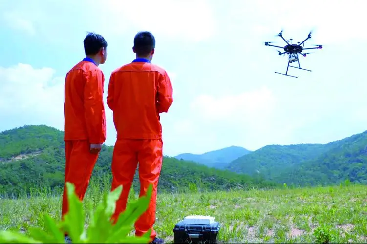 旌阳无人机倾斜摄影巡检拍摄